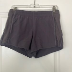 Lululemon running shorts, gray, size 6